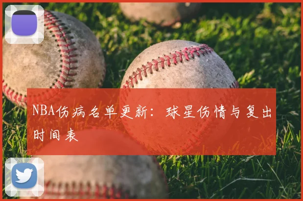 NBA伤病名单更新：球星伤情与复出时间表