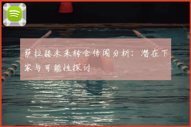 萨拉赫未来转会传闻分析：潜在下家与可能性探讨